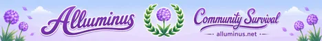 Alluminus Minecraft server banner