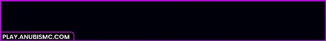 AnubisMC Minecraft server banner