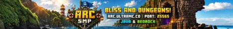 Arc SMP Minecraft server banner