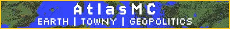 AtlasMC Minecraft server banner