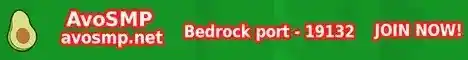 AvoSMP Minecraft server banner
