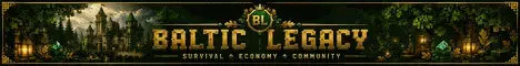 BalticLegacy Minecraft server banner