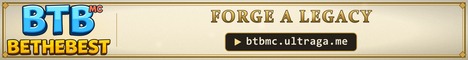 BeTheBest MC Minecraft server banner