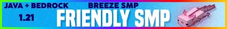 Breeze SMP Minecraft server banner