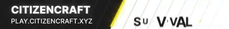 CitizenCraft Minecraft server banner