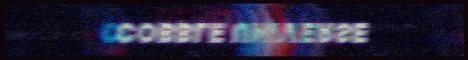 Cobble Universe Minecraft server banner