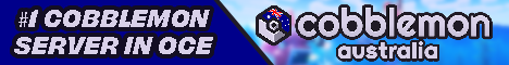 Cobblemon AU Minecraft server banner