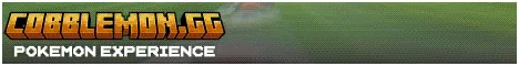 Cobblemon.gg Minecraft server banner