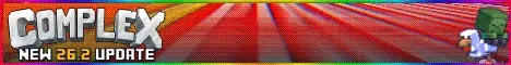 Complex Gaming Minecraft server banner