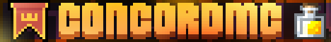 ConcordMC Minecraft server banner
