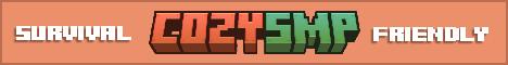 CozySMP Minecraft server banner
