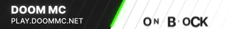 DoomMC Network Minecraft server banner