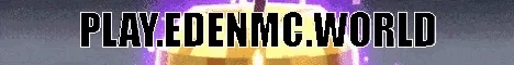 EdenMC Minecraft server banner