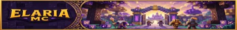 ElariaMC Minecraft server banner