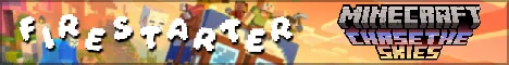 firestarter Minecraft server banner