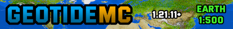 GeotideMC Minecraft server banner
