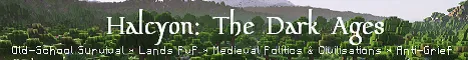 Halcyon Minecraft server banner