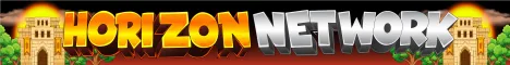 Horizon Network Minecraft server banner