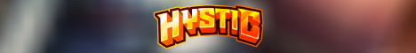 Hystic Minecraft server banner