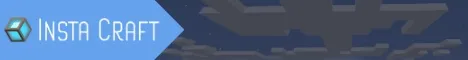 InstaCraft Survival Minecraft server banner