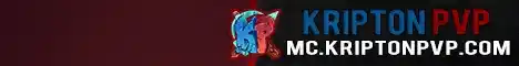 KriptonPVP Minecraft server banner