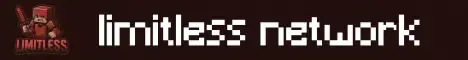 Limitless Network Minecraft server banner
