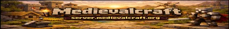 MedievalCraft Minecraft server banner