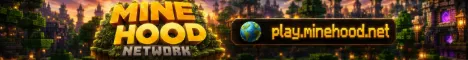 MineHood Minecraft server banner