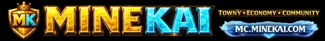 MineKai Minecraft server banner