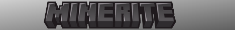 Minerite Minecraft server banner