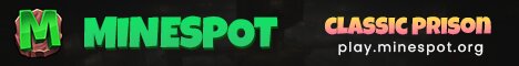 MineSpot Minecraft server banner