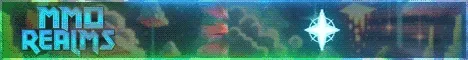 MMO Realms Minecraft server banner