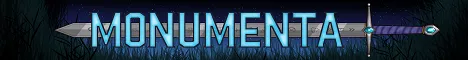 Monumenta Minecraft server banner