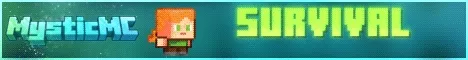 MysticMC Minecraft server banner