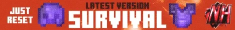 Netherite Minecraft server banner