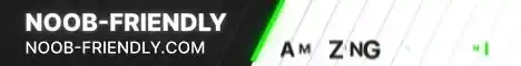 Noob-Friendly Minecraft server banner