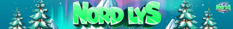 Nordlys Minecraft server banner