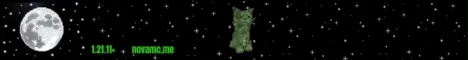 NovaMC Minecraft server banner