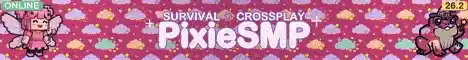 PixieSMP Minecraft server banner