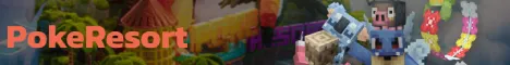 PokeResort Minecraft server banner