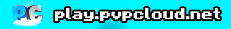 PvPCloud Minecraft server banner