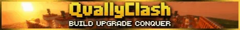 QuallyClash Minecraft server banner