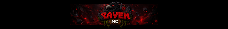 RavenMc Network Minecraft server banner