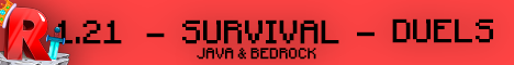 RedishSMP Minecraft server banner