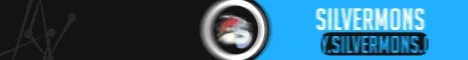 Silvermons Minecraft server banner