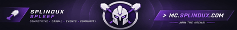 Splindux Minecraft server banner
