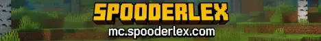 SpooderLex SMP Minecraft server banner
