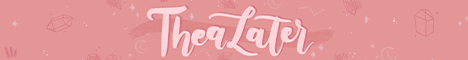 TheaLater MC Minecraft server banner