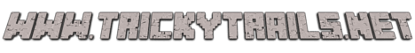 Tricky Trails Minecraft server banner