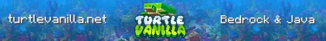TurtleVanilla Minecraft server banner